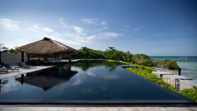 Once a base station for Mayan astronomers and later a retreat for world leaders, NIZUC Resort & Spa opened in March 2013 with a limited number of rooms, and fully completed all guest rooms and facilities the following September. (photo courtesy of NIZUC Resort & Spa)