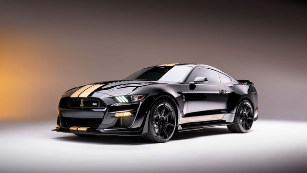 Exclusive 2022 Shelby edition Ford Mustangs.