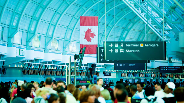 PHOTO: Canada could finally be getting a passenger bill of rights. (Photo via Flickr/Thomas Hawk)