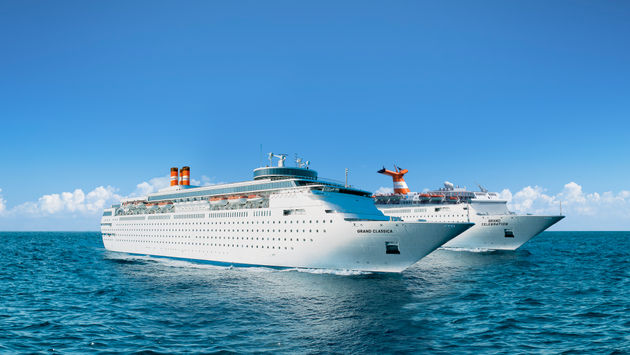 The Grand Classica and Grand Celebration, ships apart of the Bahamas Paradise Cruise Line fleet
