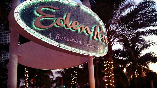 The Eden Roc Hotel in Miami