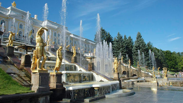 Peterhof Palace in St. Petersburg, Russia