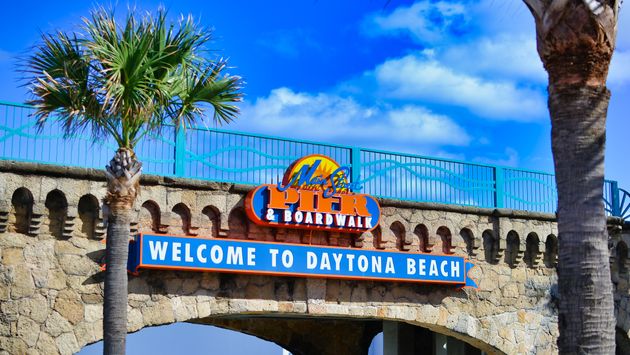 Daytona Beach, Palm Tree, Pier, Boardwalk