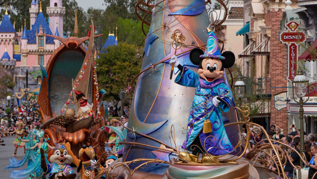 Magic Happens Parade at Disneyland.