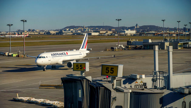 Avion d'Air France à Montréal