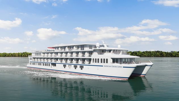 An American Cruise Lines' Project Blue ship.