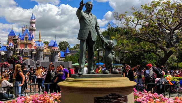 Partners statue at Disneyland.