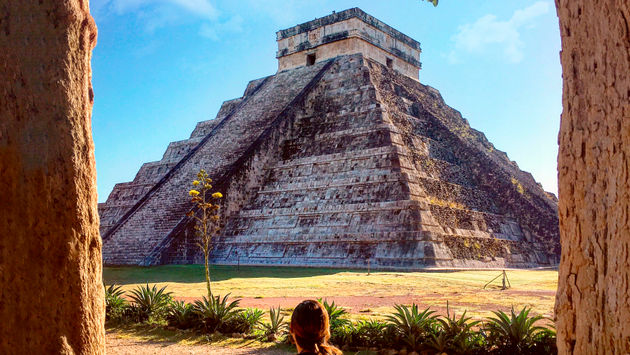 Mayan Pyramid on a Xichen Tour