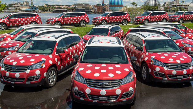 The new Minnie Vans at Walt Disney World Resort