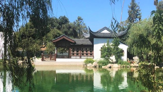 Chinese Garden at the Huntingdon Library and Botanical Gardens in Pasadena