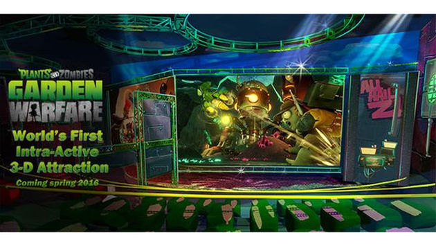 Carowinds Opening Plants Vs Zombies 3d Attraction In 2016