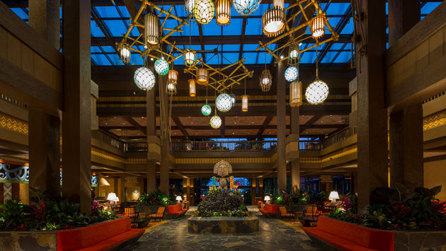 Disney's Polynesian Village Resort Lobby