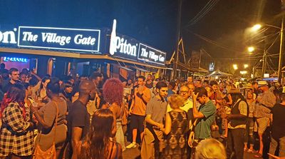 Friday night fish fry street party in Gros Islet, Saint Lucia