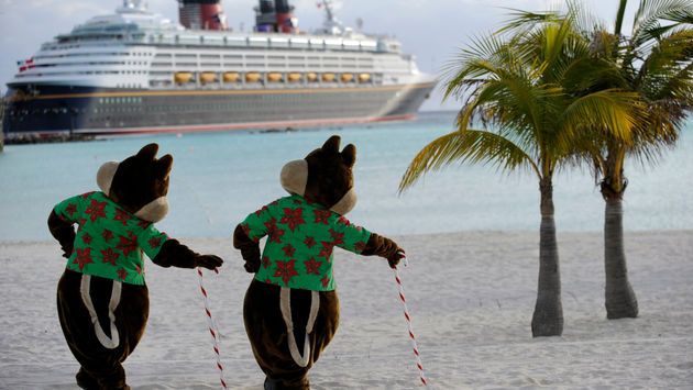Castaway Cay gets the holiday treatment too