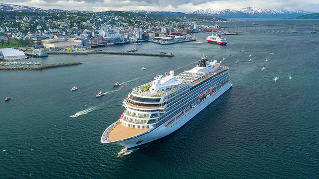 Viking Ocean Cruises, Viking Sky, Tromso, Norway, cruise