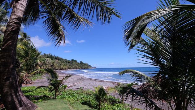 A beach on Dominica