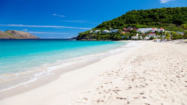 Anse des Flamands in St Barts, French West Indies