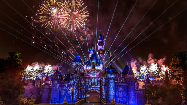 Disneyland Forever fireworks spectacular.