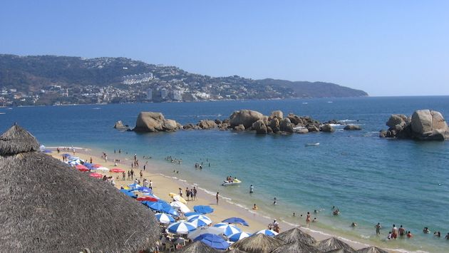 Acapulco shoreline