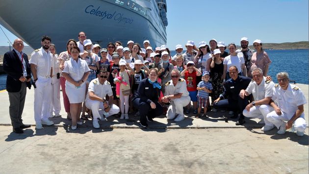 Ukrainian refugees, Ark of the World, Celestyl Olympia, Celestyl Cruises