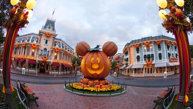 Halloween time at Disneyland Resort