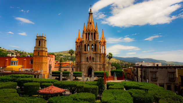 San Miguel de Allende fue una de las ciudades favoritas de los turistas en 2021. (Photo via Guanajuato)