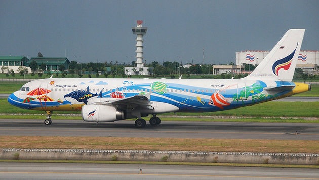 A Bangkok Airways Airbus A320-232