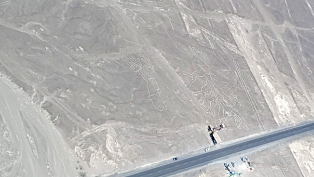 The Nazca Lines in Peru can be seen from the heights aboard tourist planes. (Photo via GAdventures).