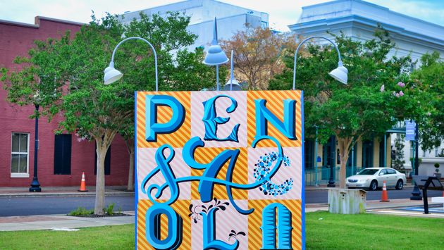 Pensacola, Florida, Downtown pensacola, street art