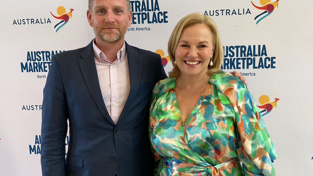 Chris Allison and Phillipa Harrison, Tourism Australia