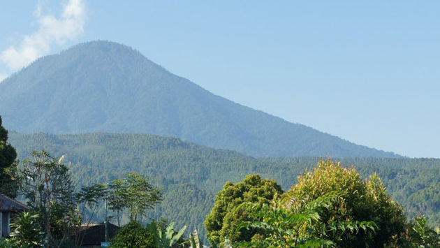 Mount Agung in Bali, Indonesia