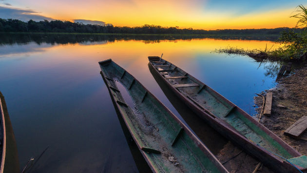 Many Bolivian national parks are located in the lush Amazon region.  Photo via iStock/Getty Images Plus/DC_Colombia).