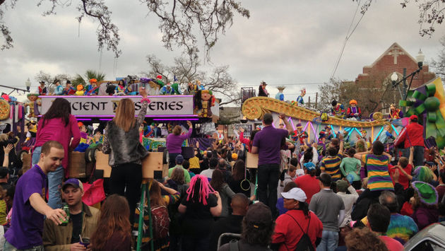 PHOTO: The Endymion Parade, where a truck driver plowed into the crowd, is tradtionally a busy parade route. (Photo via Flickr/Bart Everson)