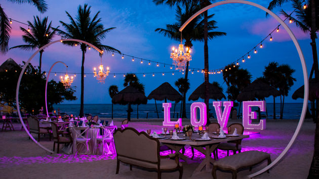 love, wedding, reception, event, beach, beachfront, oceanfront, party, occasion, celebration, Princess Hotels, Punta Cana, Dominican Republic, DR