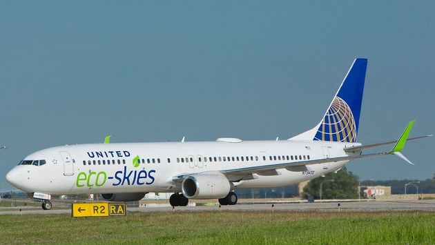 United’s Eco-Skies 737-900ER aircraft