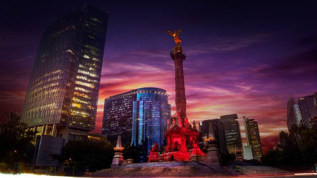 Mexico City's iconic Angell de Independencia.