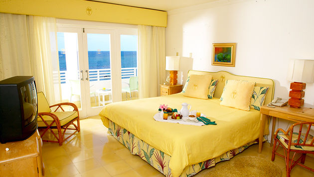 A room at the Couples Tower Isle resort