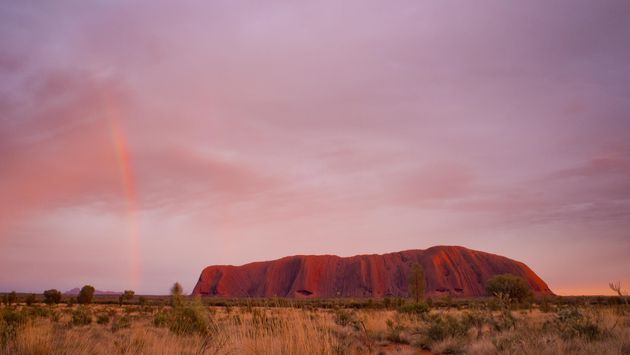 Uluru, or Ayers Rock in Australia
