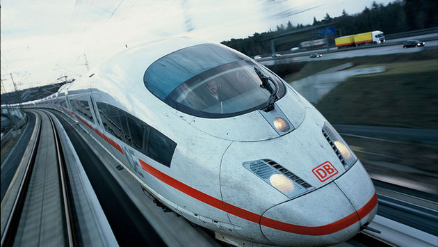 Eurail ICE 3 German Fast Train