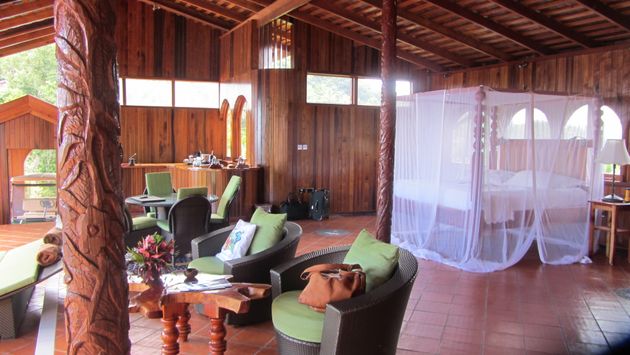 Suite at Ladera resort in Saint Lucia