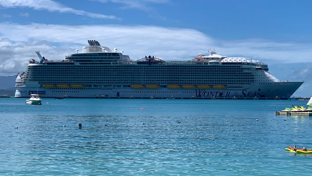 Royal Caribbean's Wonder of the Seas, world's largest cruise ship