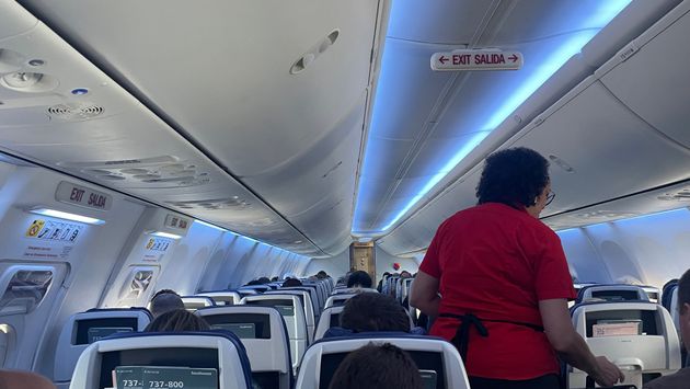 Southwest Airlines, cabin, flight attendant, southwest cabin, southwest flight attendant, plane cabin