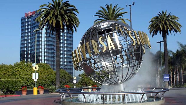 Universal Studios Hollywood Globe