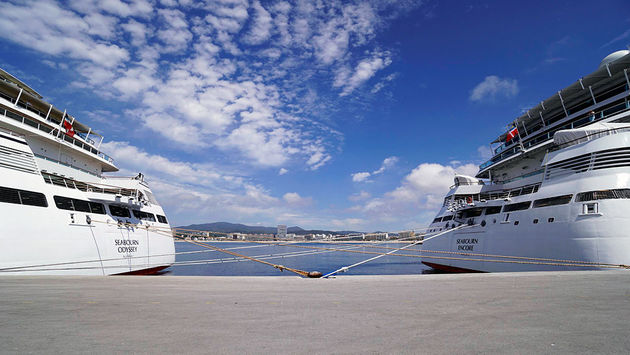 Seabourn, Seabourn Encore, Seabourn Odyssey, Palamos, Spain, cruise
