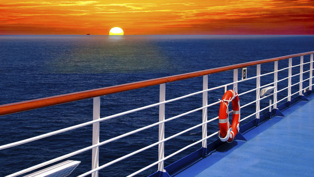 Cruise Ship railing