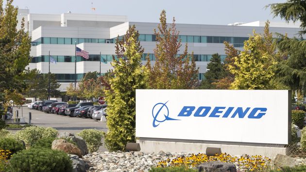 Boeing facility in Everett, Washington