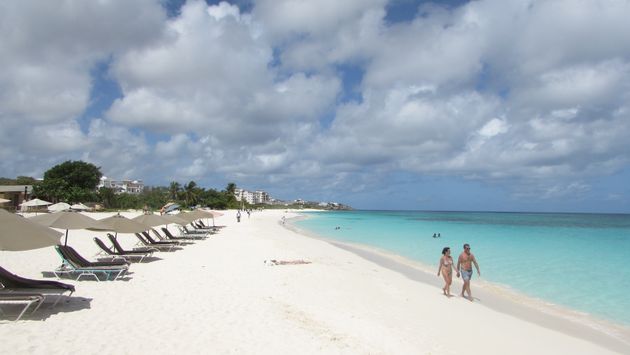 An Anguilla beach.