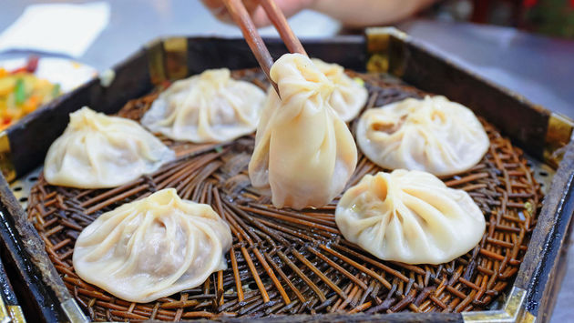 Chinese dumplings in Xian