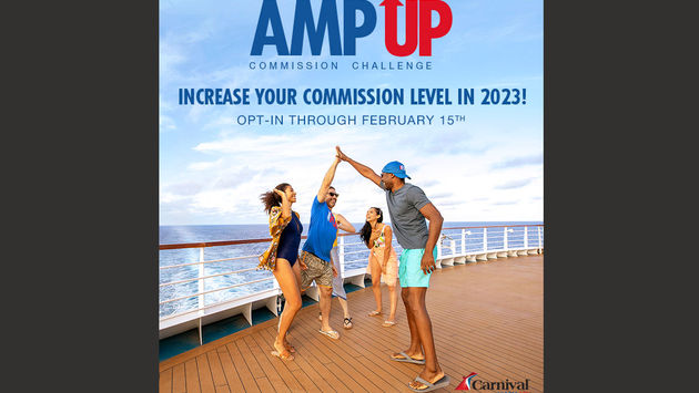 Carnival Amp Up Commission Challenge, Carnival Cruise Line