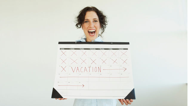 vacation calendar business month
